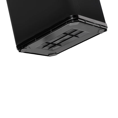 Cubo Inteligente 30l Sin Patas Apertura Auto Negro