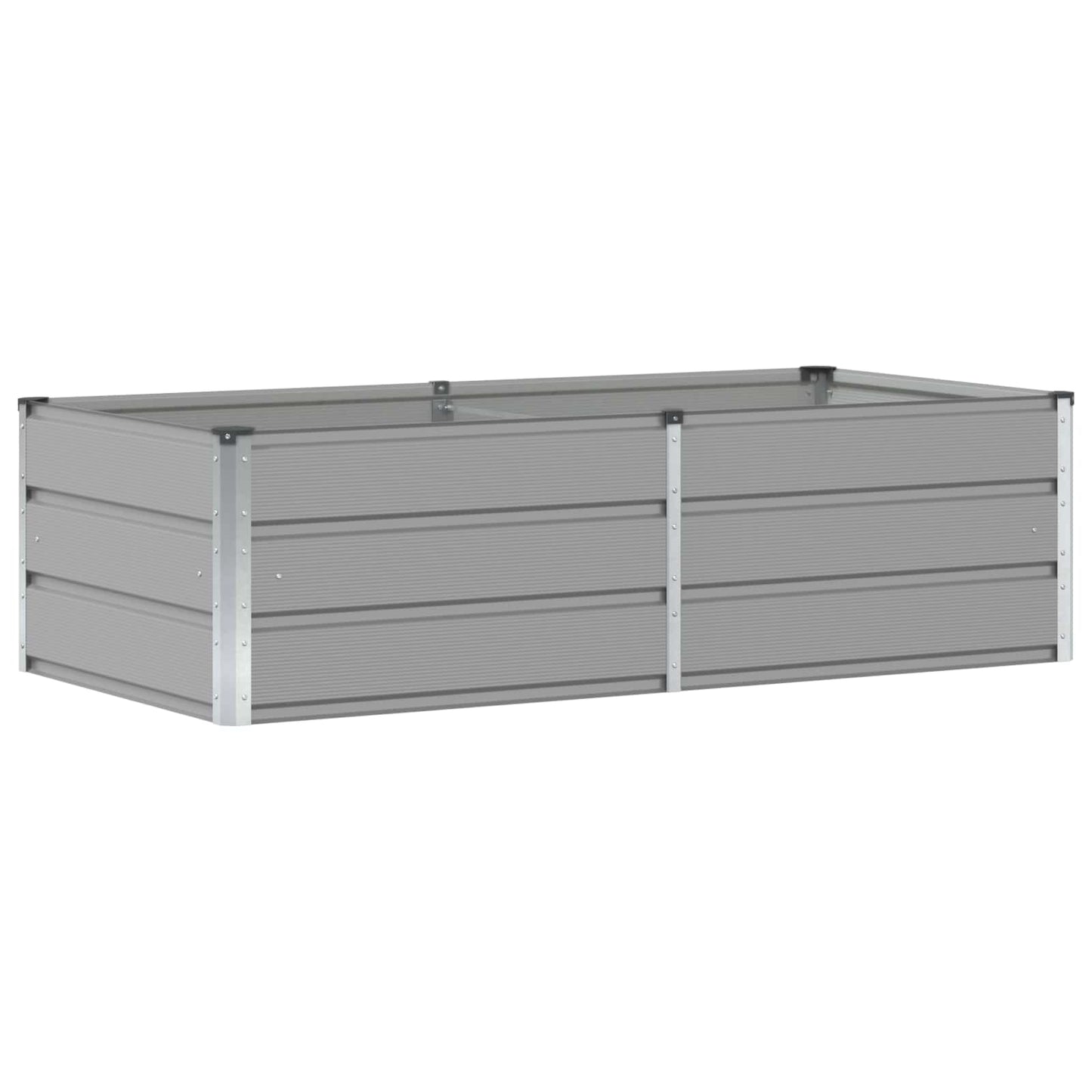 Jardinera Gris Claro 160 X 80 X 45 Cm Acero_0