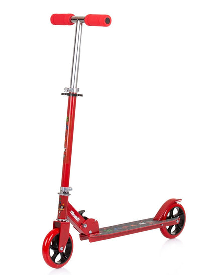 Patinete Infantil Sharky Hasta 100 Kg Plegable Red_0