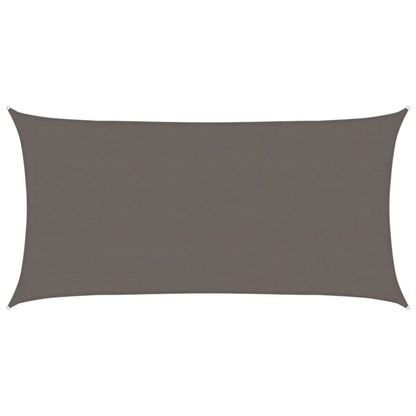 Vidaxl Toldo De Vela Gris Antracita Hdpe 160 G/m² 4x7 M_0