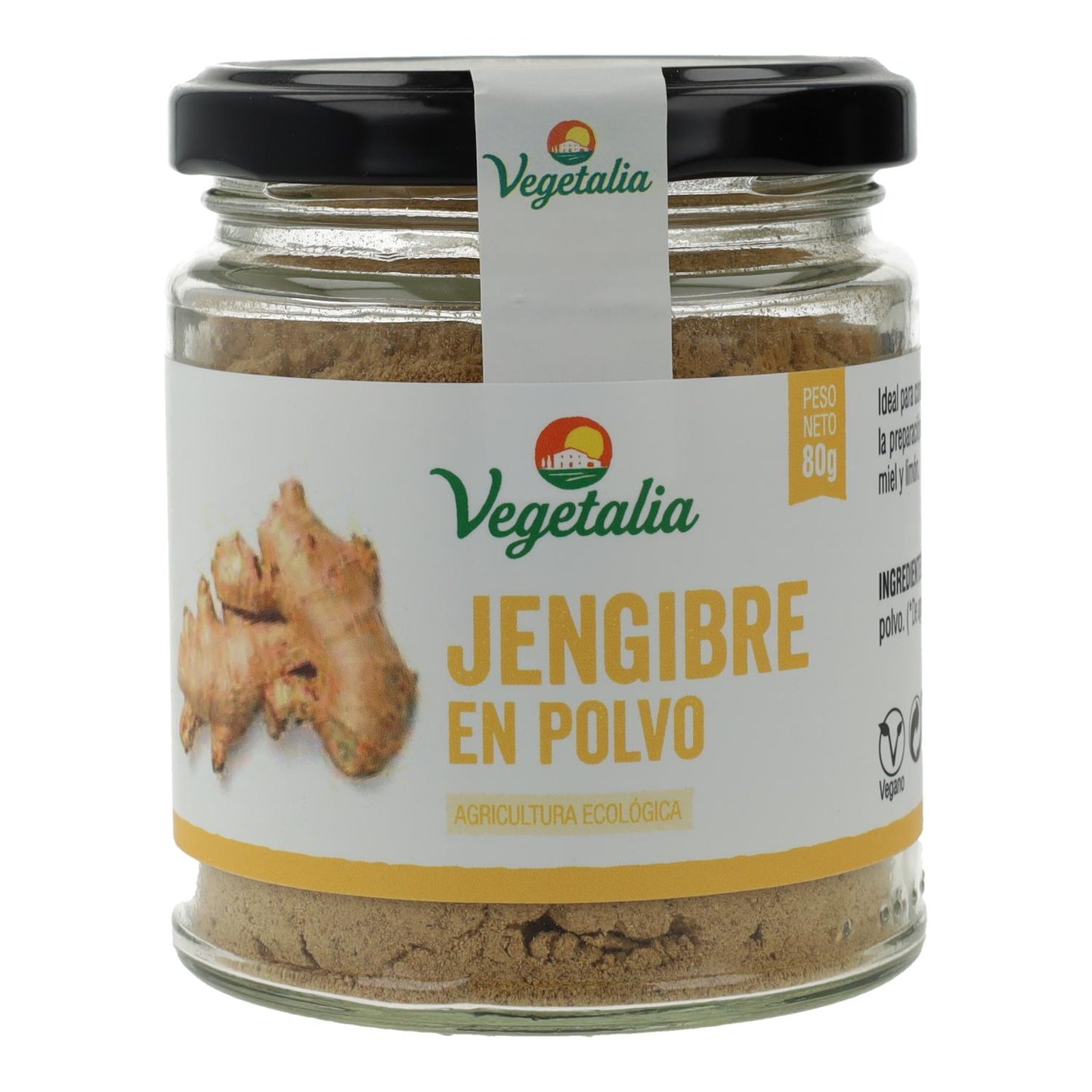 Jengibre en polvo Bio Vegetalia 80 g