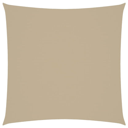 Vidaxl Toldo De Vela Cuadrado Tela Oxford Beige 4,5x4,5 M_0