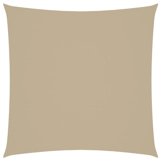 Vidaxl Toldo De Vela Cuadrado Tela Oxford Beige 4,5x4,5 M_0