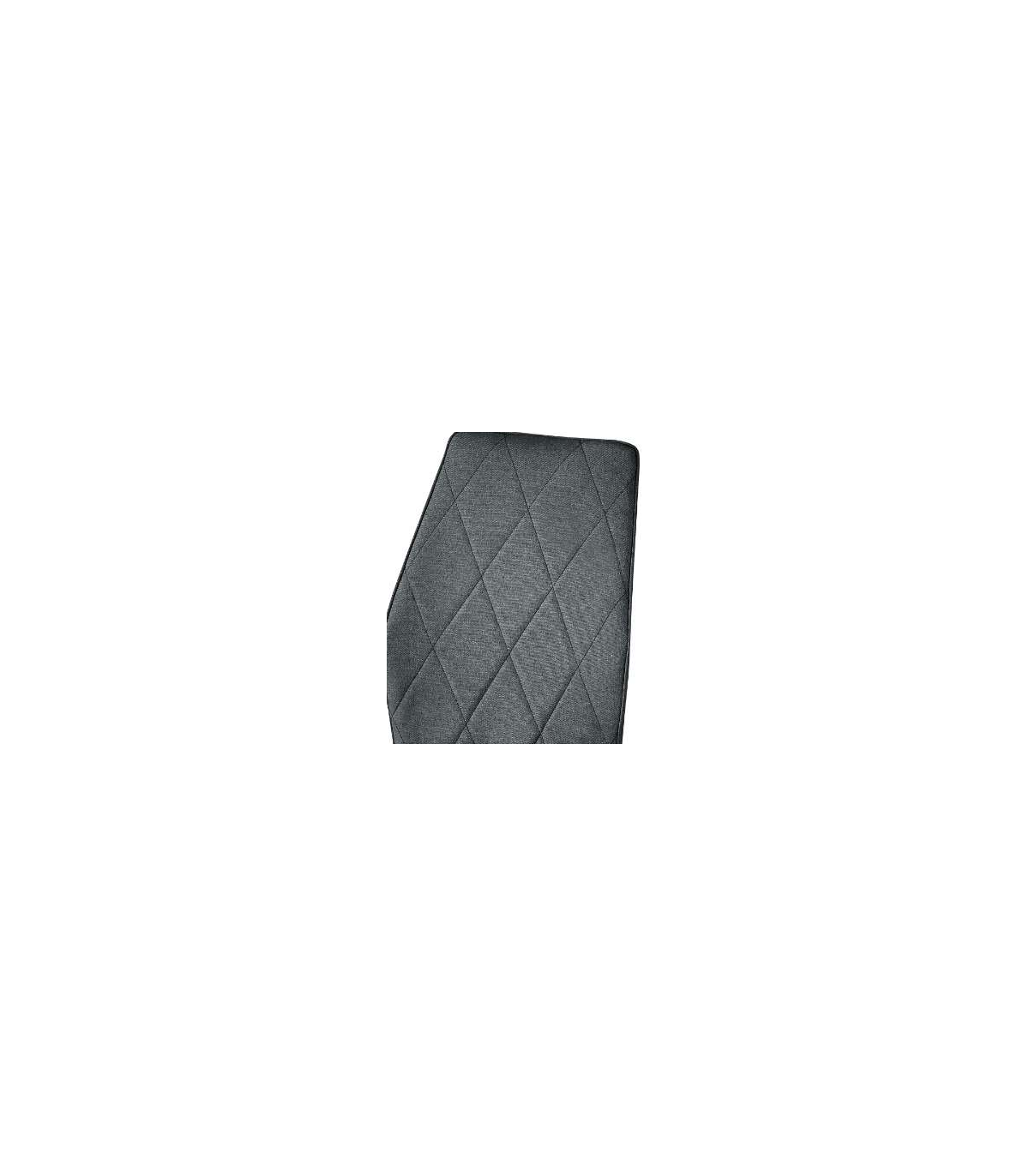 Pack De 4 Sillas Md-ambler Tapizadas En Tejido Gris Marengo, 100cm(alto) 36cm(ancho) 55cm(_2