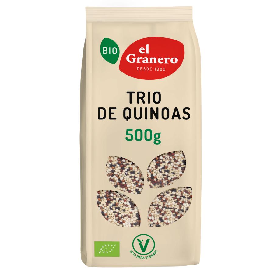 Trio de Quinoas Bio El Granero 500 g