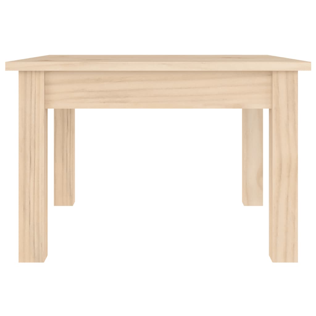 Mesa De Centro De Madera Maciza De Pino 45x45x30 Cm_1