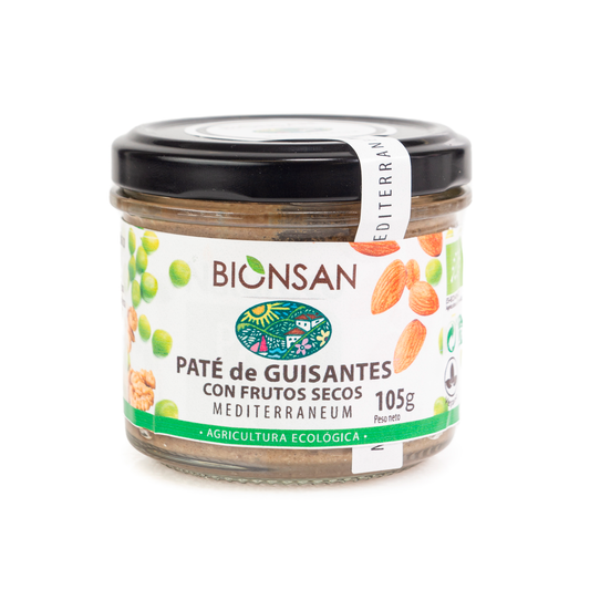 Paté De Guisantes Con Frutos Secos Eco Bionsan 105gr_0