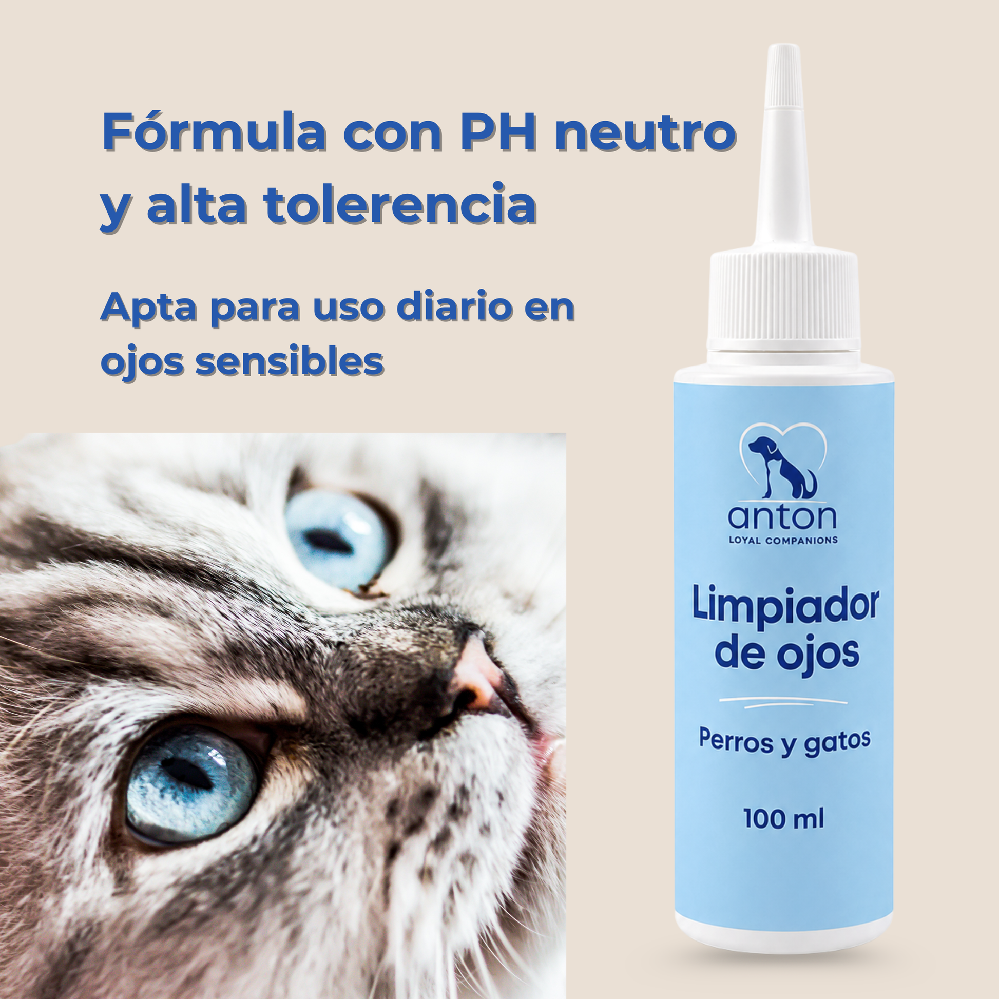 Limpiador natural para la higiene ocular de perros y gatos – 100 ml_4