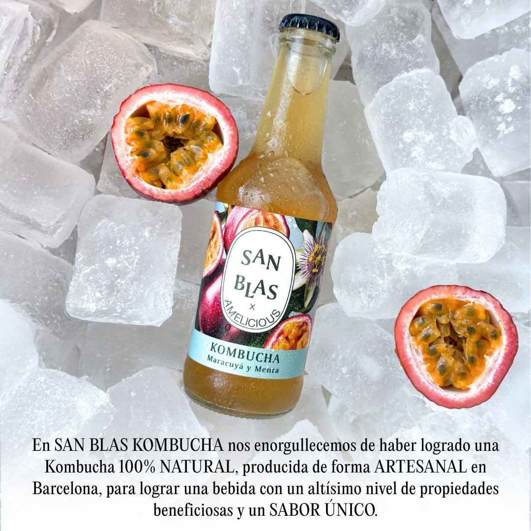 Kombucha Ecologica Sin Azúcar | Pack 12 Botellas X 250 Ml | Artesana Sin Pasteurizar | 4 Sabores_2