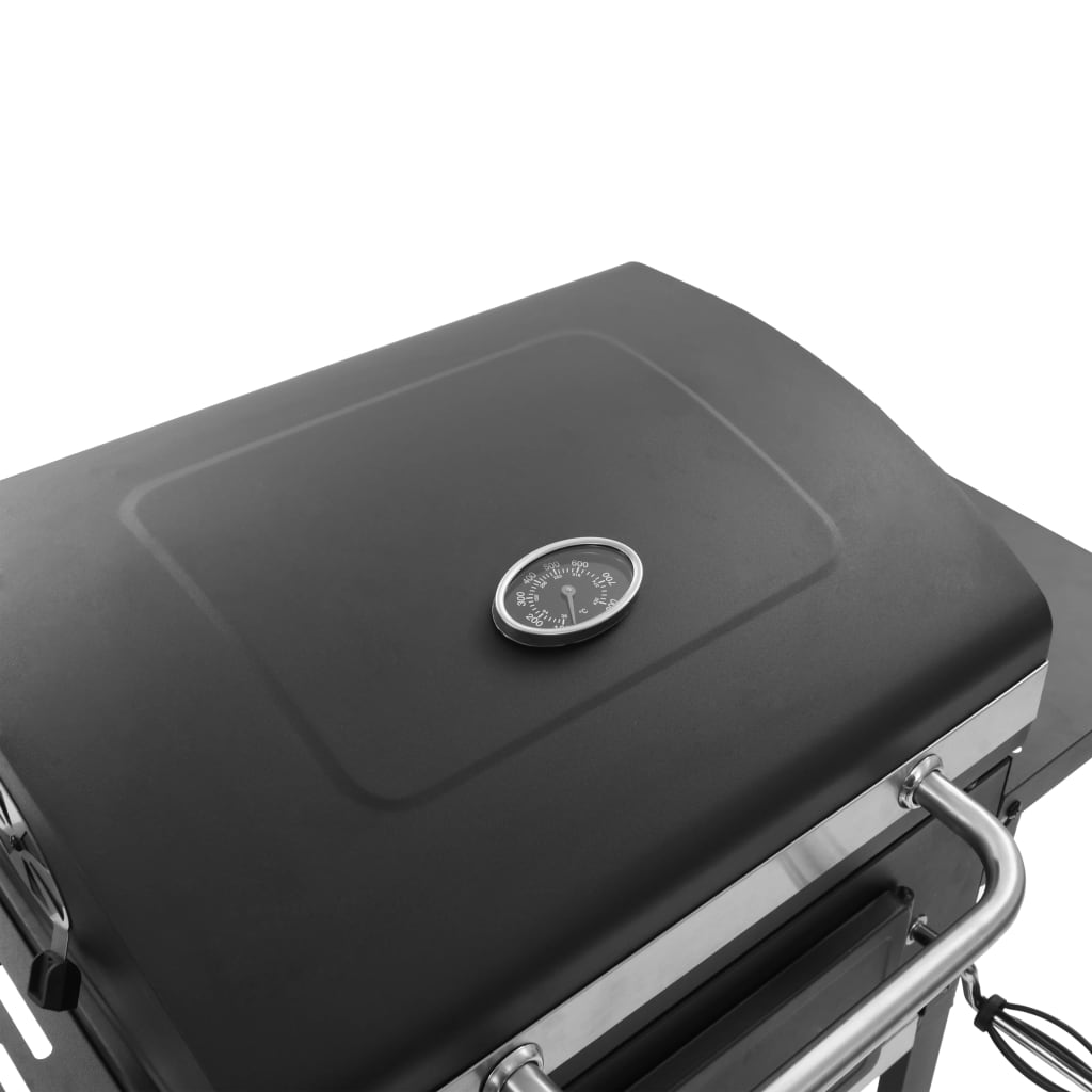 Horno Para Pizza Y Barbacoa Al Aire Libre 3 En 1 Negro / Vetonek_4