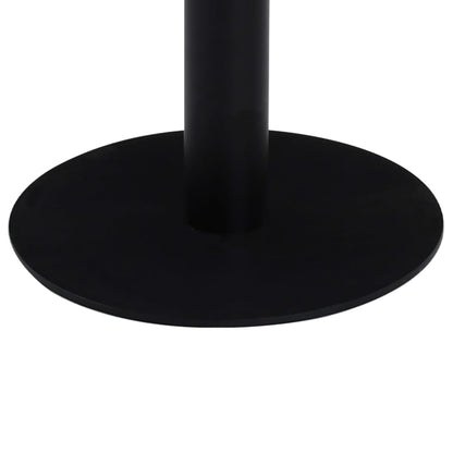 Mesa De Bistró Mdf Marrón Oscuro 60 Cm_2