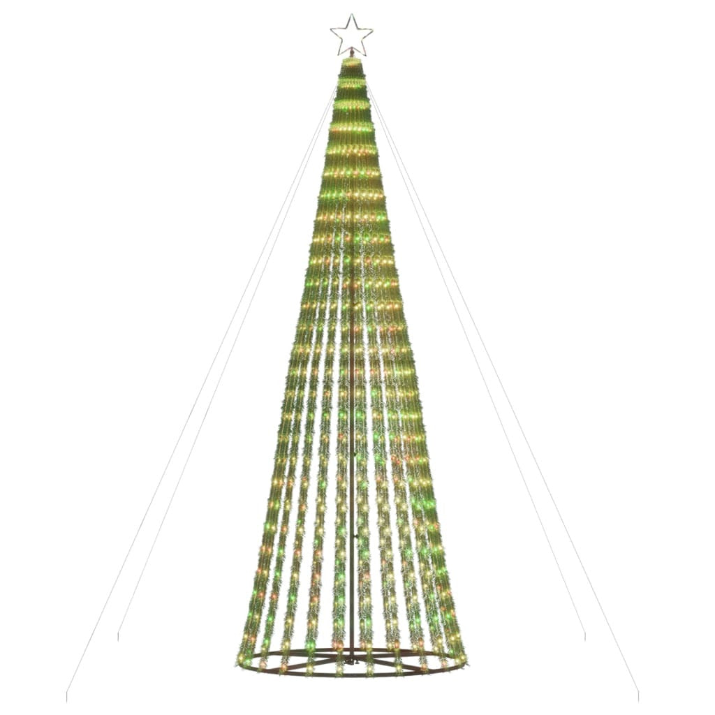 Vidaxl Árbol De Navidad Led 688 Leds De Colores 300 Cm_3
