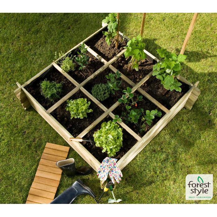 Huerto Cuadrado Basil 140