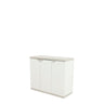 Medio Armario de 3 Puertas 105 cm Titanium Plastiken Beige (Reacondicionado)