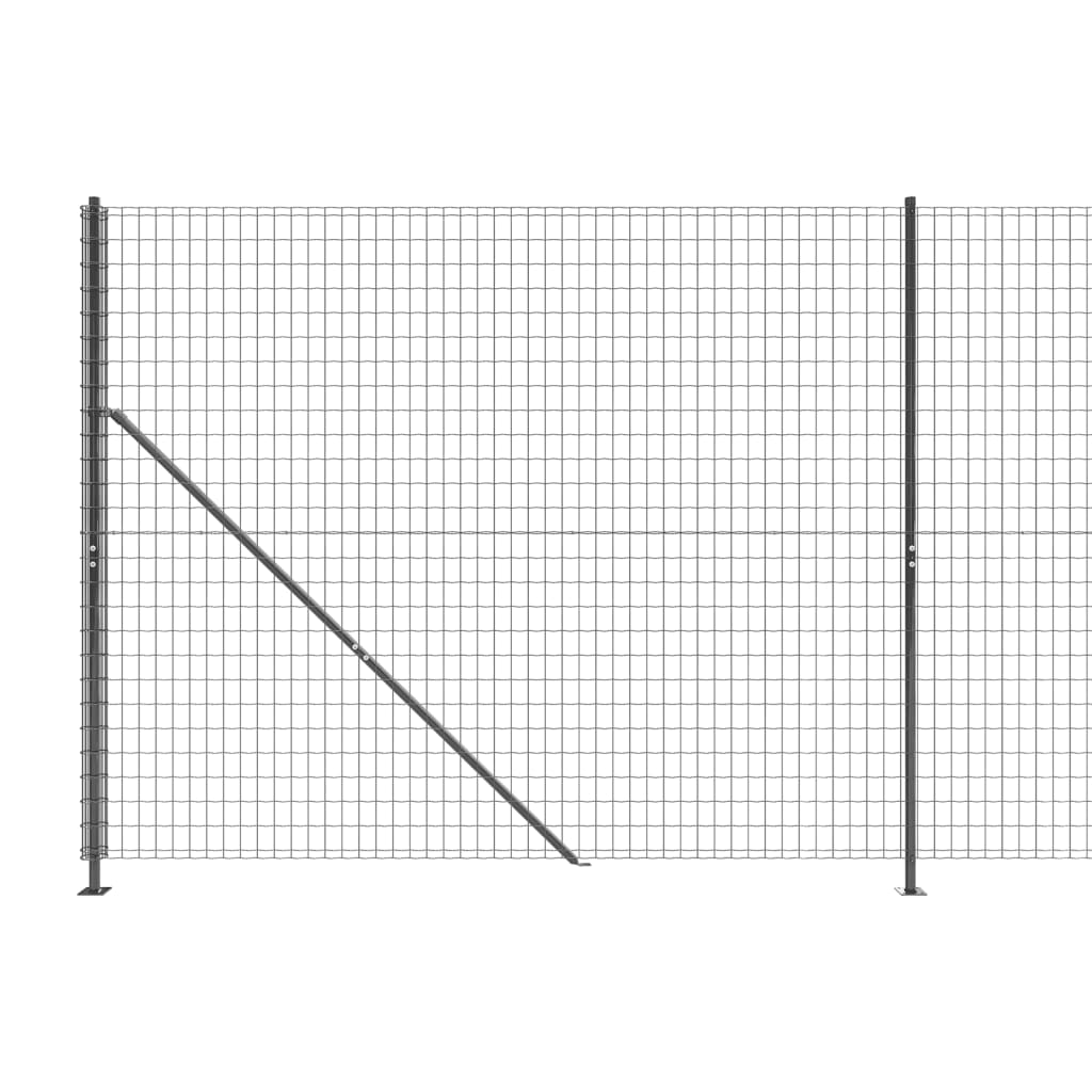 Cerca De Alambre Con Brida Gris Antracita 2x25 M / Vetonek_5