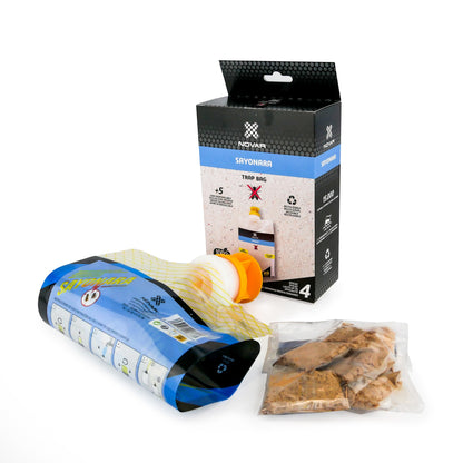 Novar Sayonara Trap Bag Trampa para moscas reutilizable