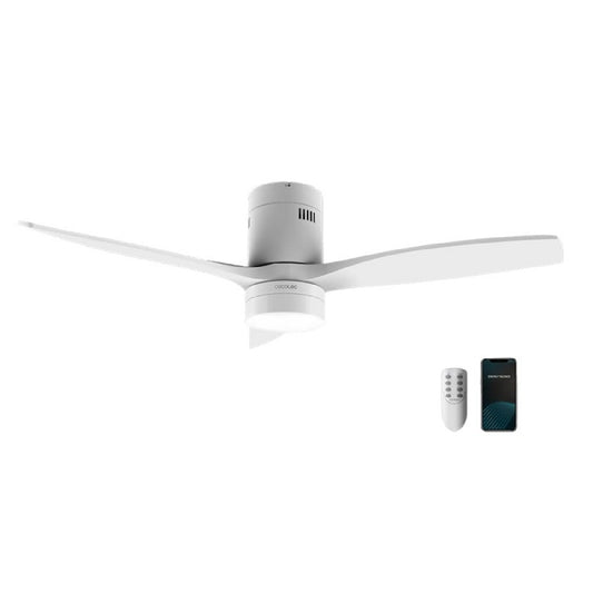 Cecotec Ventilador De Techo Con Luz Ventilador De Techo Energysilence Aero 5600 White Aqua Connected_0