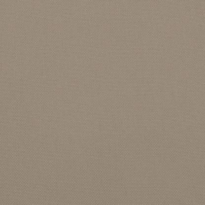 Vidaxl Cojín De Banco De Jardín Tela Oxford Gris Taupé 110x50x7 Cm_5