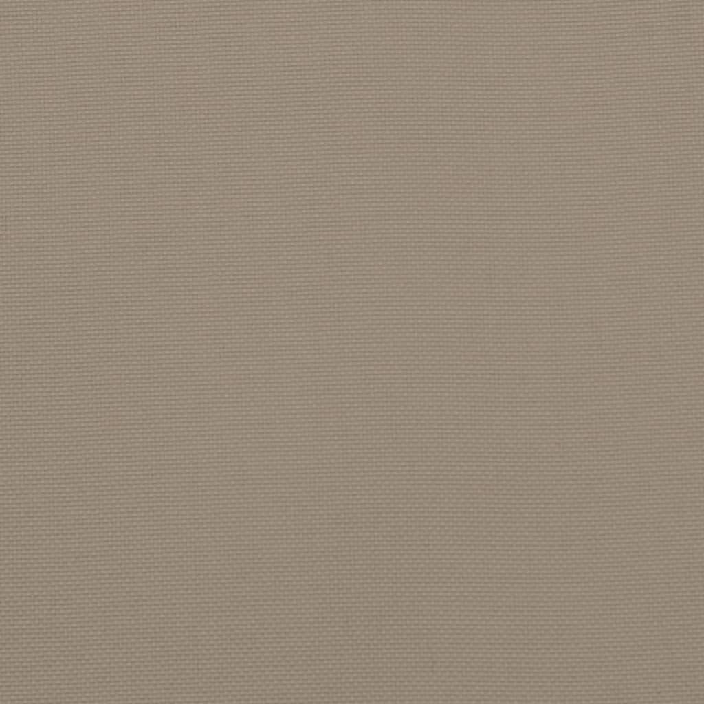 Vidaxl Cojín De Banco De Jardín Tela Oxford Gris Taupé 180x50x7 Cm_5