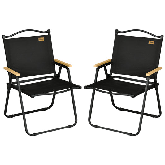 Outsunny Pack De 2 Sillas Plegable De Camping_0