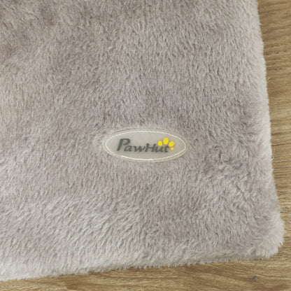 Pawhut Árbol Para Gatos De Suelo A Techo 225-275 Cm Con Plataformas Gris Claro_3