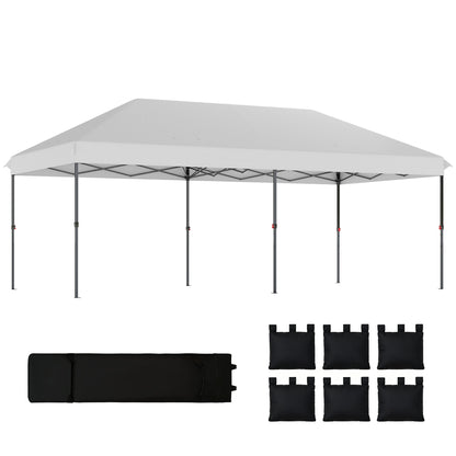 Outsunny Carpa Plegable Gazebo 6x3 M_0