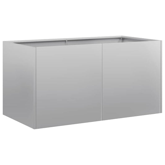 Jardinera 80x40x40 Cm De Acero Galvanizado_0