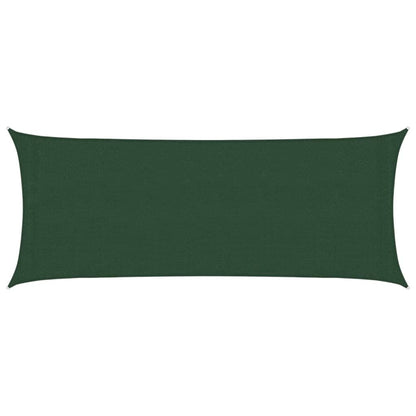 Vidaxl Toldo De Vela Verde Oscuro Hdpe 160 G/m² 2x5 M_0