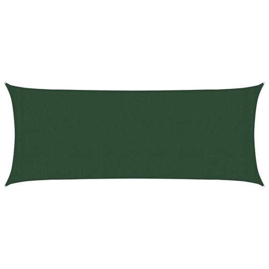 Vidaxl Toldo De Vela Verde Oscuro Hdpe 160 G/m² 2x5 M_0