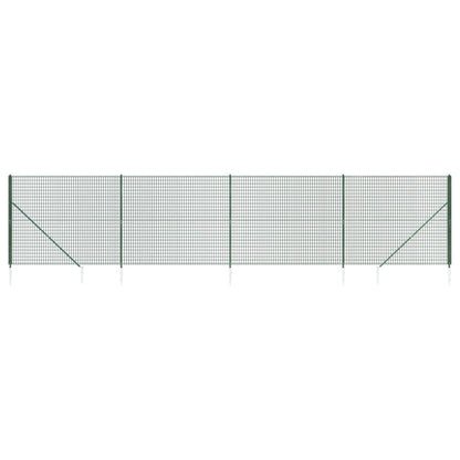 Cerca De Alambre Con Pinchos De Anclaje Verde 2,2x10 M / Vetonek_0