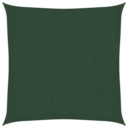 Vidaxl Toldo De Vela Hdpe Verde Oscuro 160 G/m² 2,5x2,5 M_0