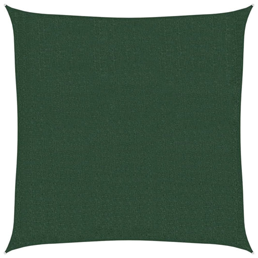Vidaxl Toldo De Vela Hdpe Verde Oscuro 160 G/m² 2,5x2,5 M_0