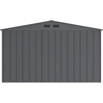 Caseta Jardín Eco Jávea 10×10 Metal Gris Antracita_5