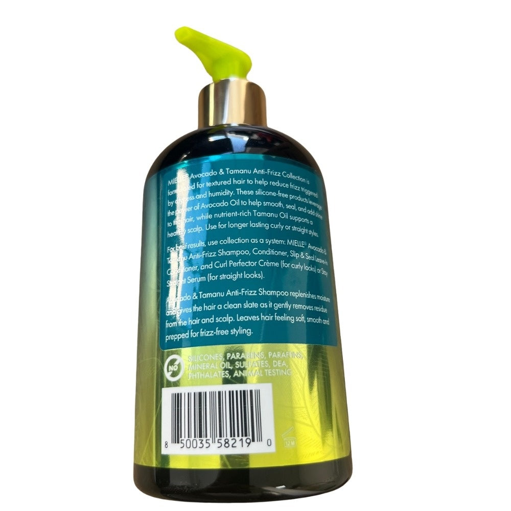 Mielle Organics Avocado And Tamanu Anti-frizz Champú 355ml_4