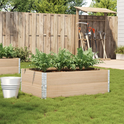 Jardinera De Madera Maciza De Pino 120x80 Cm_1