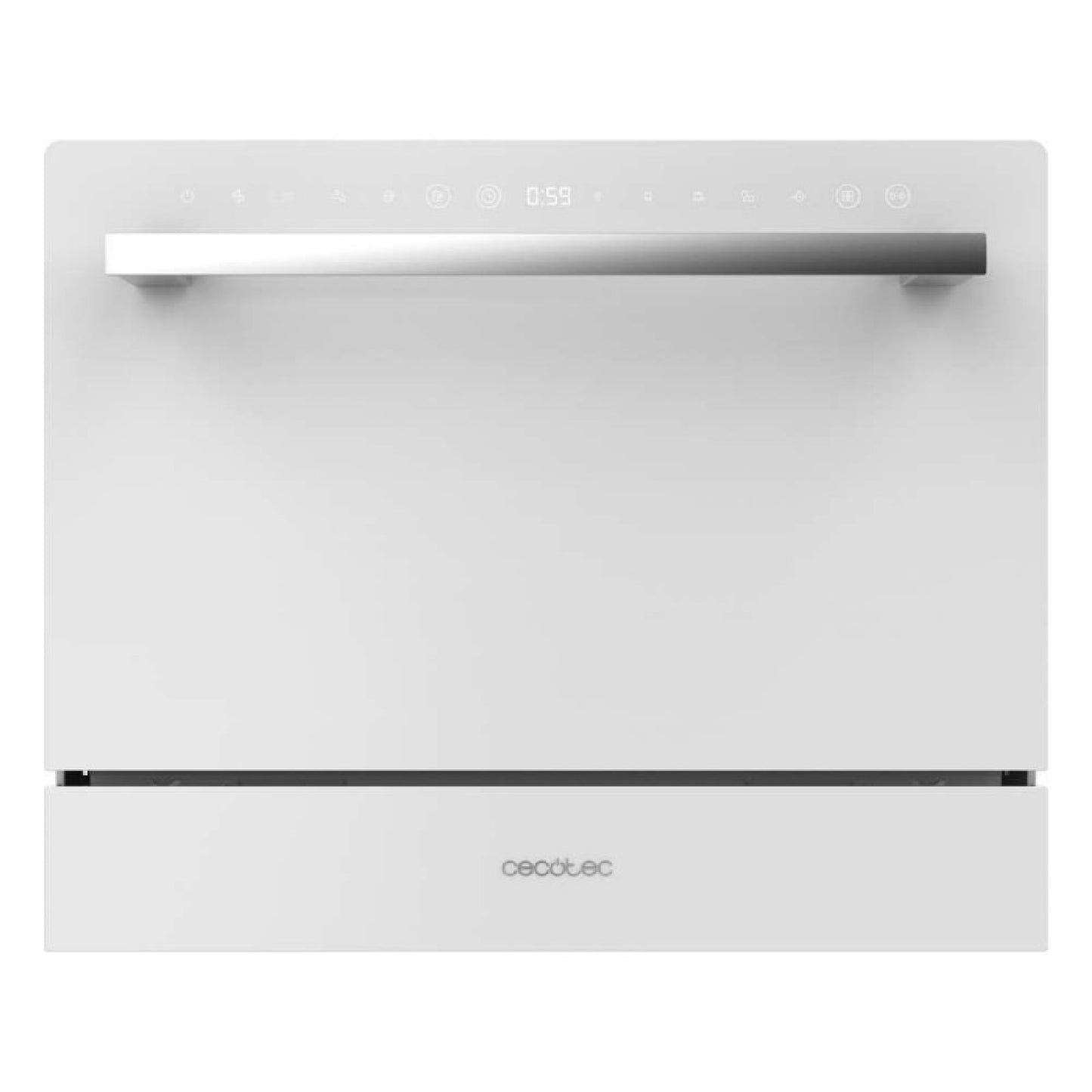 Cecotec Lavavajillas 6 Cubiertos Bolero Aguazero 2400 White Glass_1