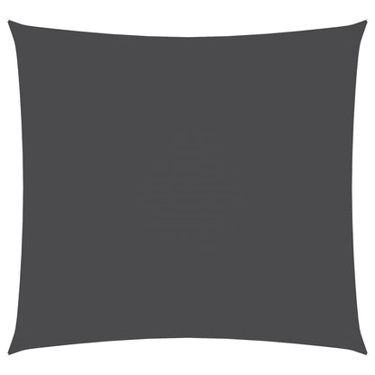 Vidaxl Toldo De Vela Cuadrado Tela Oxford Gris Antracita 2x2 M_0