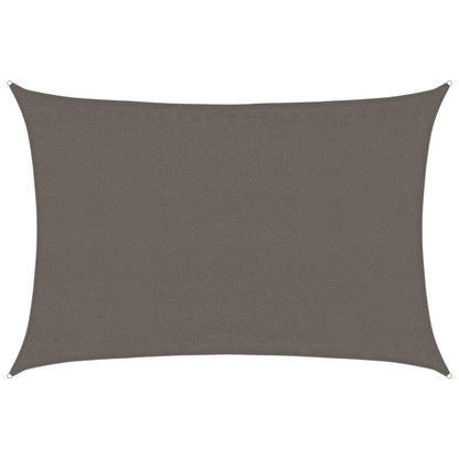 Vidaxl Toldo De Vela Gris Antracita Hdpe 160 G/m² 3,5x4,5 M_0