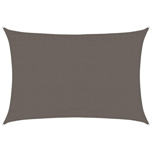 Vidaxl Toldo De Vela Gris Antracita Hdpe 160 G/m² 3,5x4,5 M_0