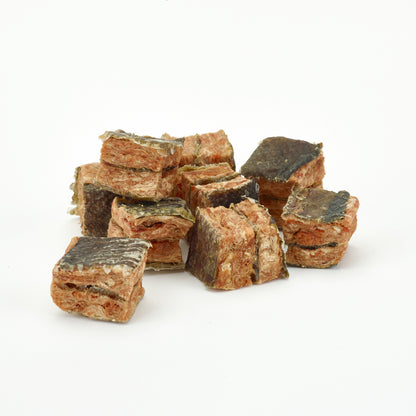 Fish4dogs Snack Para Perros – Love Salmón En Cubos 85 G (pack De 10)