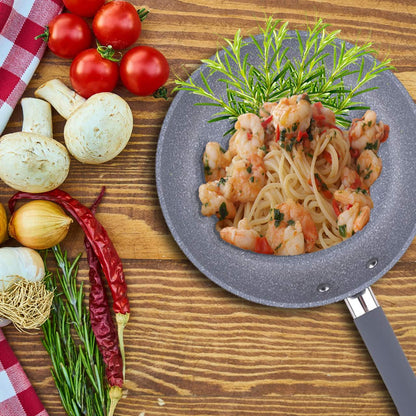 Sartén Ø20 X 4,5 Aluminio Forjado, Mango Tubular Con Revestimiento De Silicona, Inducción_4