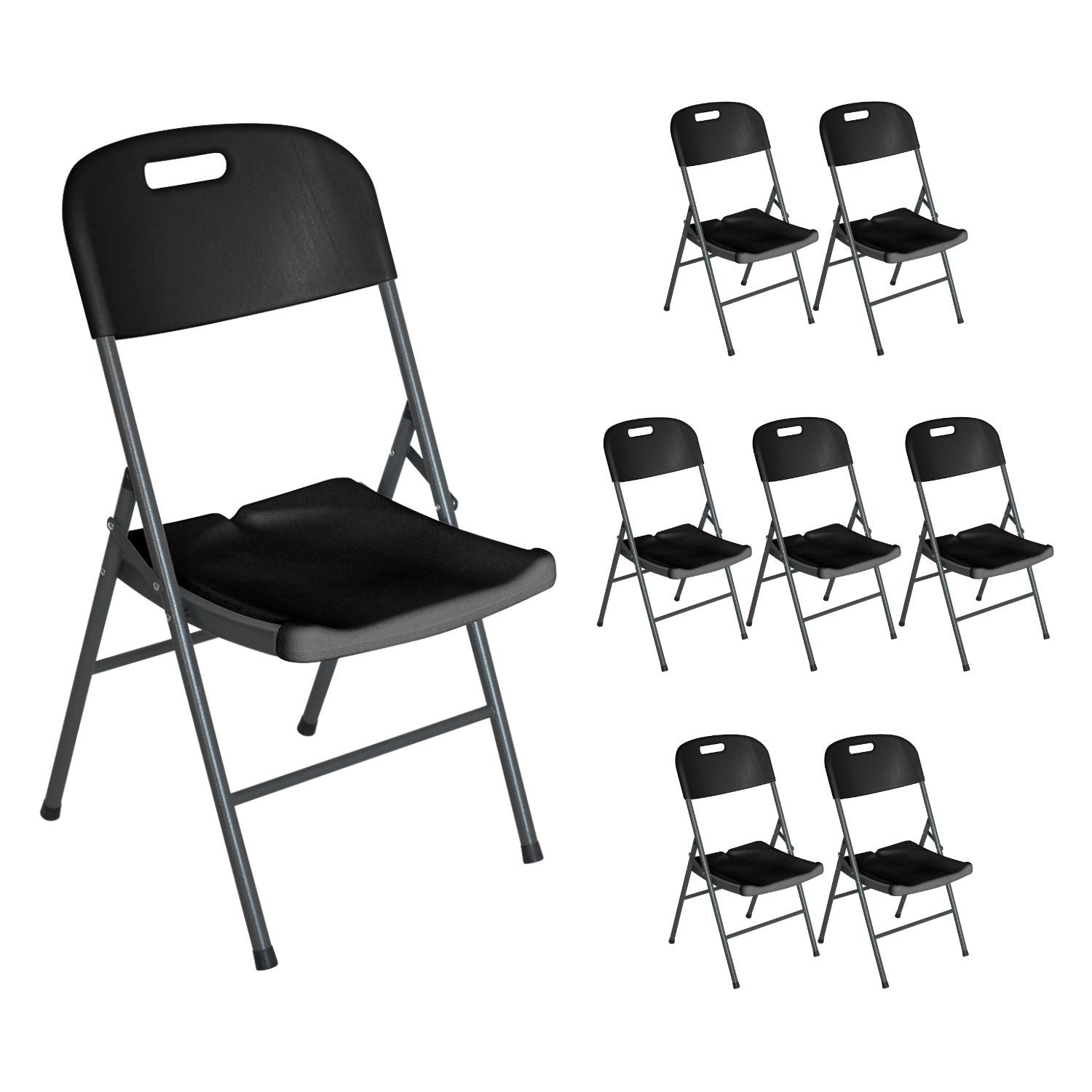 Pack 8 Sillas Plegables Con Asa 47x58x87cm O91_0