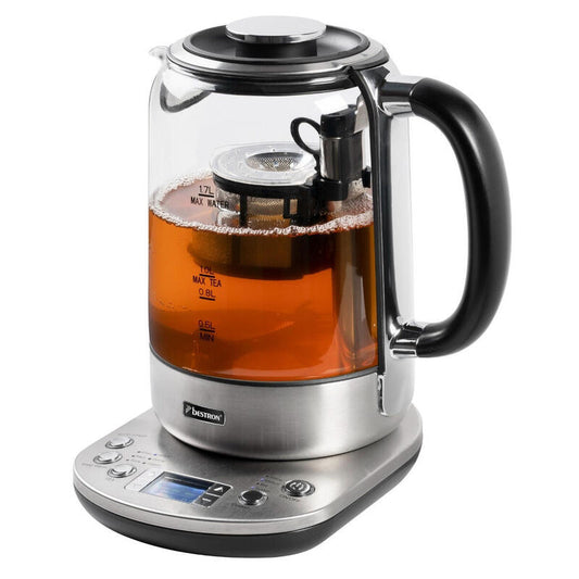Tetera Y Hervidor De Agua Bestron Aatm800ste 1,7 L 2200 W Inox_0