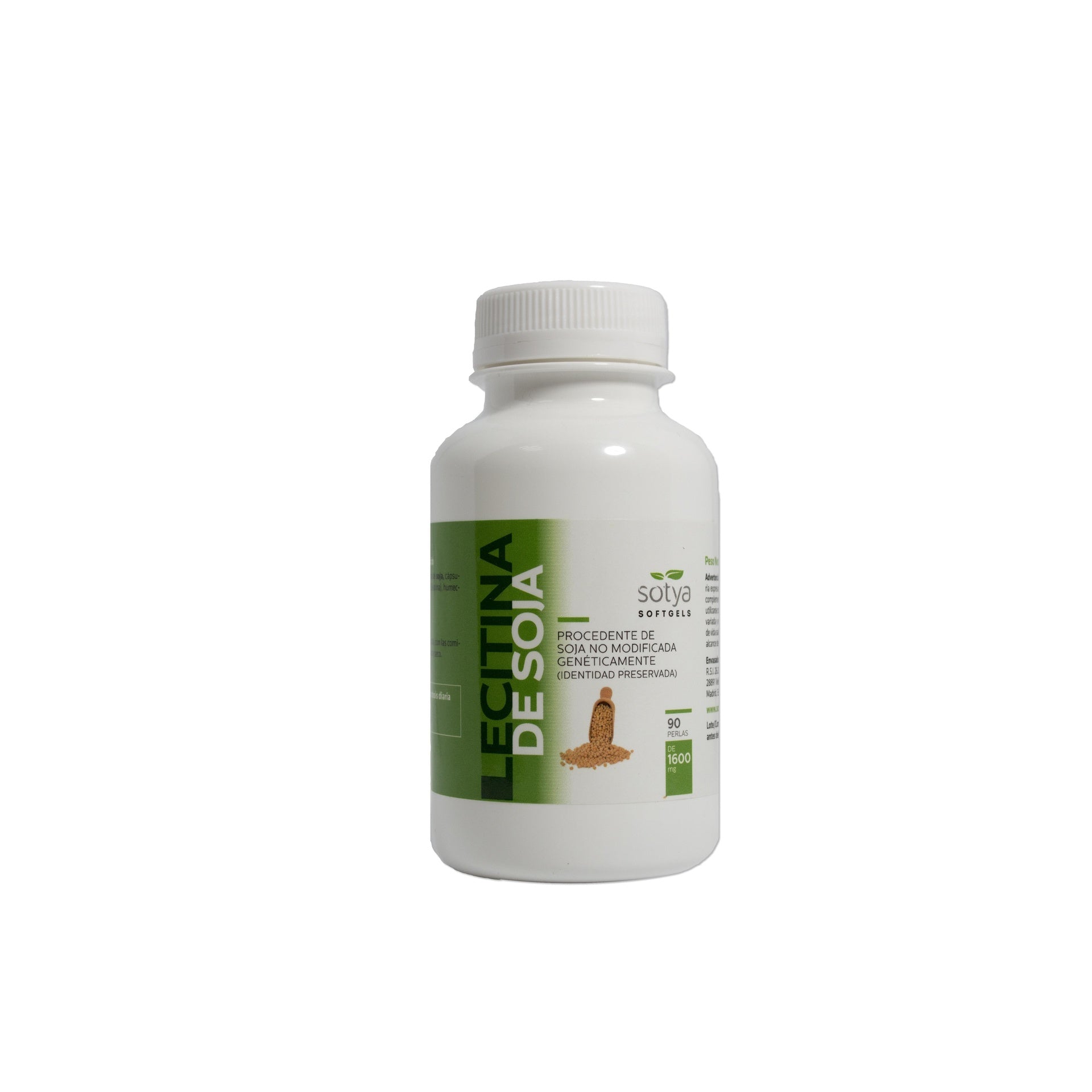 Lecitina Soja Sotya 1600 Mg 90 Perlas