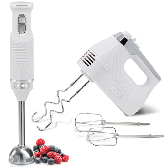 Briebe Elegance Set Batidora De Mano + Batidora De Varillas Eléctrica 400w_0