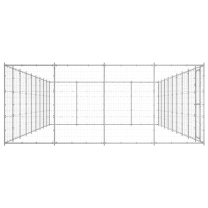 Perrera De Exterior De Acero Galvanizado 43,56 M²_2