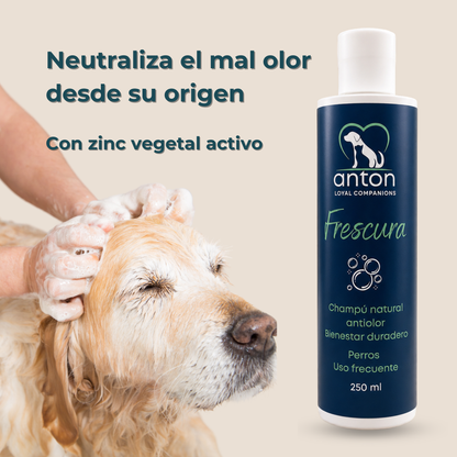 Champú natural para el control de olores en perros – 250 ml_2
