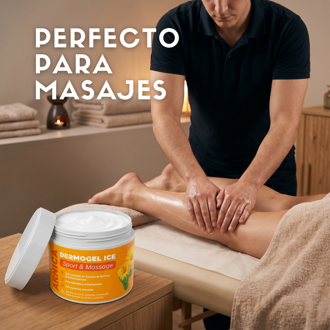 QKnatur Gel Crema Árnica Montana 300 ml - Efecto Frio. Para Masajes Musculares Y Articulaciones - Extracto De Árnica_2