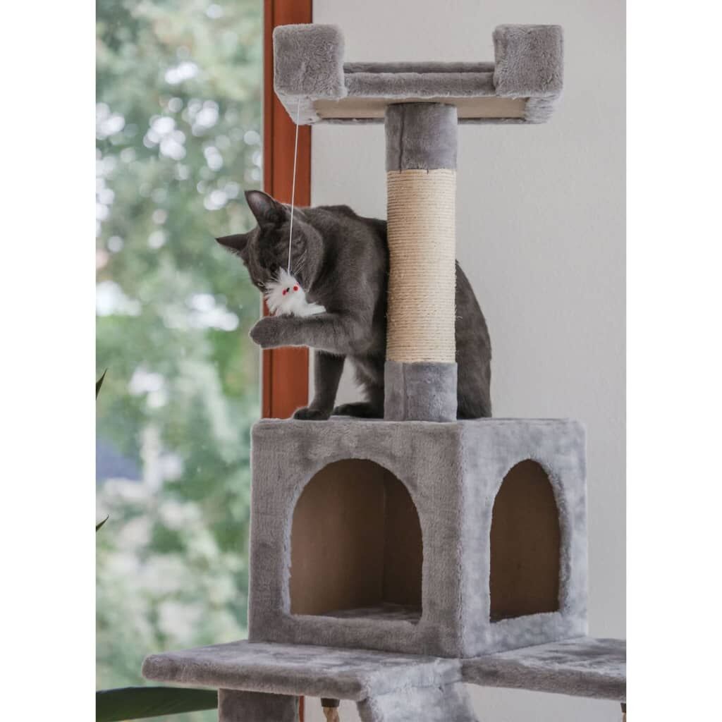 Kerbl Rascador Para Gatos Square Gris Claro 178 Cm_3