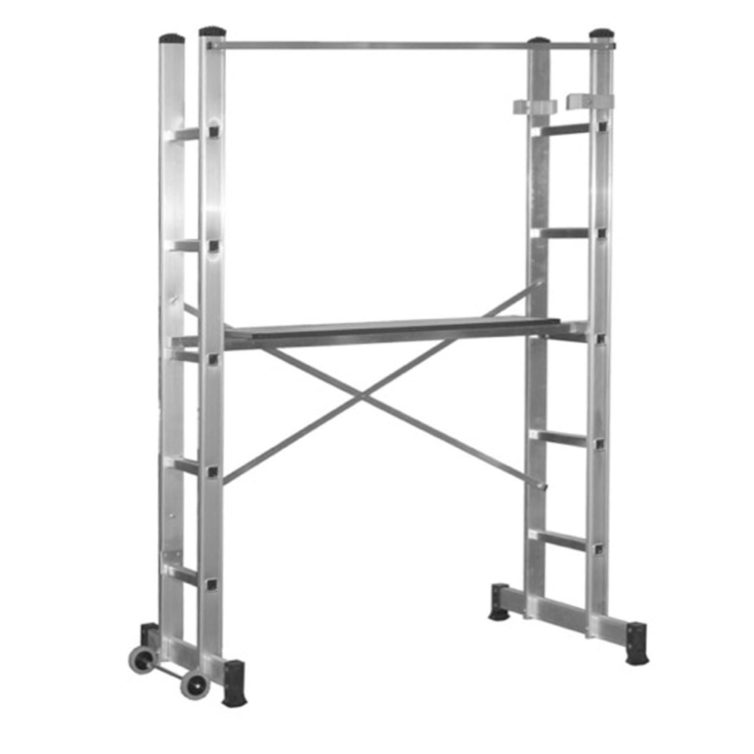 Andamio Aluminio Móvil Altura Máxima 3 Metros.  Escalera Doble, Escalera Tijera, Escalera Profesional, Escalera Telescopica,_0
